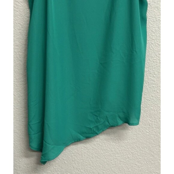 Laundry by Shelli Segal NWT Green Cami Top Women’s Size 10 Blouse Sleeveless - Picture 7 of 10